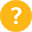Icon question gold circle