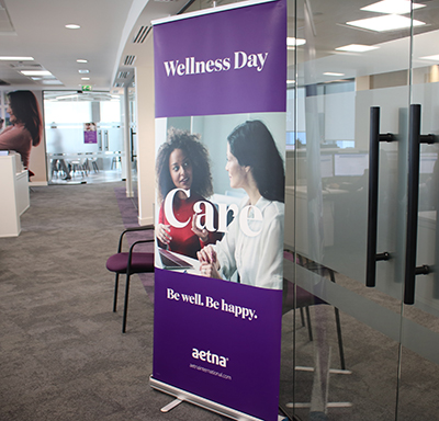 Be Well Be Happy Aetna Hosts Successful First Employee Wellness