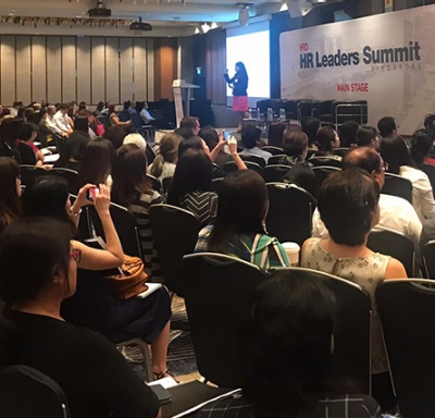 Aetna International hosted the 2018 HR Leaders Summit luncheon at the Hilton in Singapore where Fiona Lee, Aetna International Head of Distribution for Singapore, led a presentation.