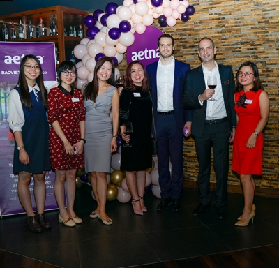Aetna International employees at 2018 Vietnam brokers appreciation event