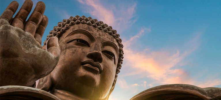 Tian Tan Buddha in Hong Kong.