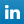 LinkedIn social media icon