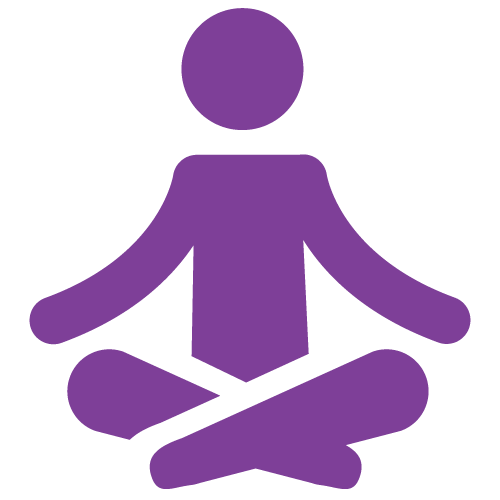 Aetna Violet Meditation Icon
