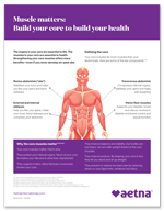 Build your core to build your health flyer