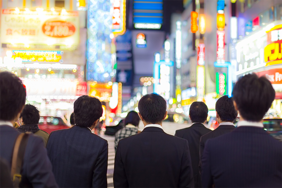 Street signs in Japan