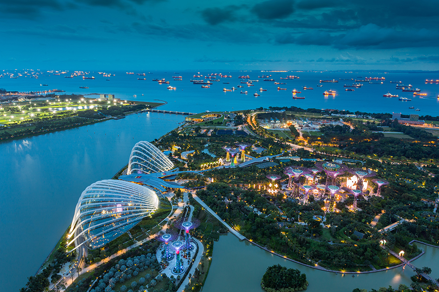 Singapore night time